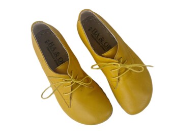 Grounding Shoe Copper,  Men Barefoot Shoes,  Grounding Shoes Men,  Leather Sole,  Yellow