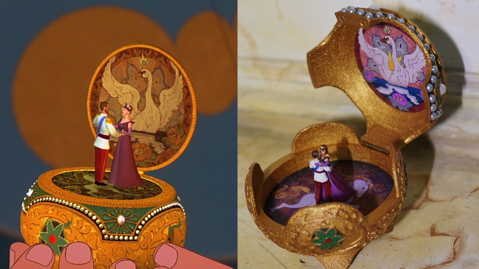 Anastasia movie / musical cosplay music box replica Alexandra Etsy