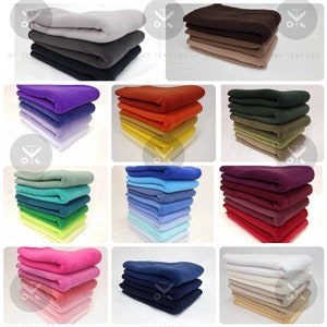 Polar Fleece Anti Pill 55 Colours - Super Soft & Warm 60" 100% Spun Polyester