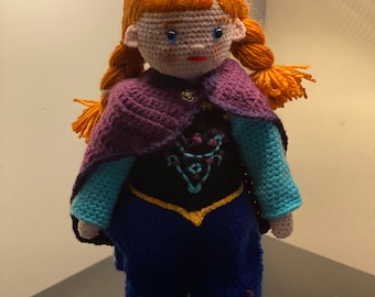 Crochet Anna doll