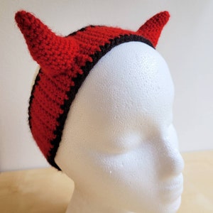 Crochet Demon Headband