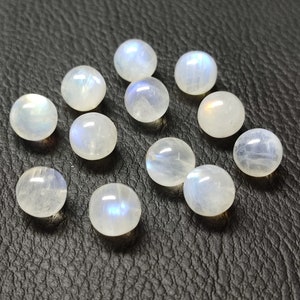 Amazing White Rainbow 10 Piece, Smooth Round Ball Briolettes, Size 8/10 mm, Super Quality, Wholesale Price