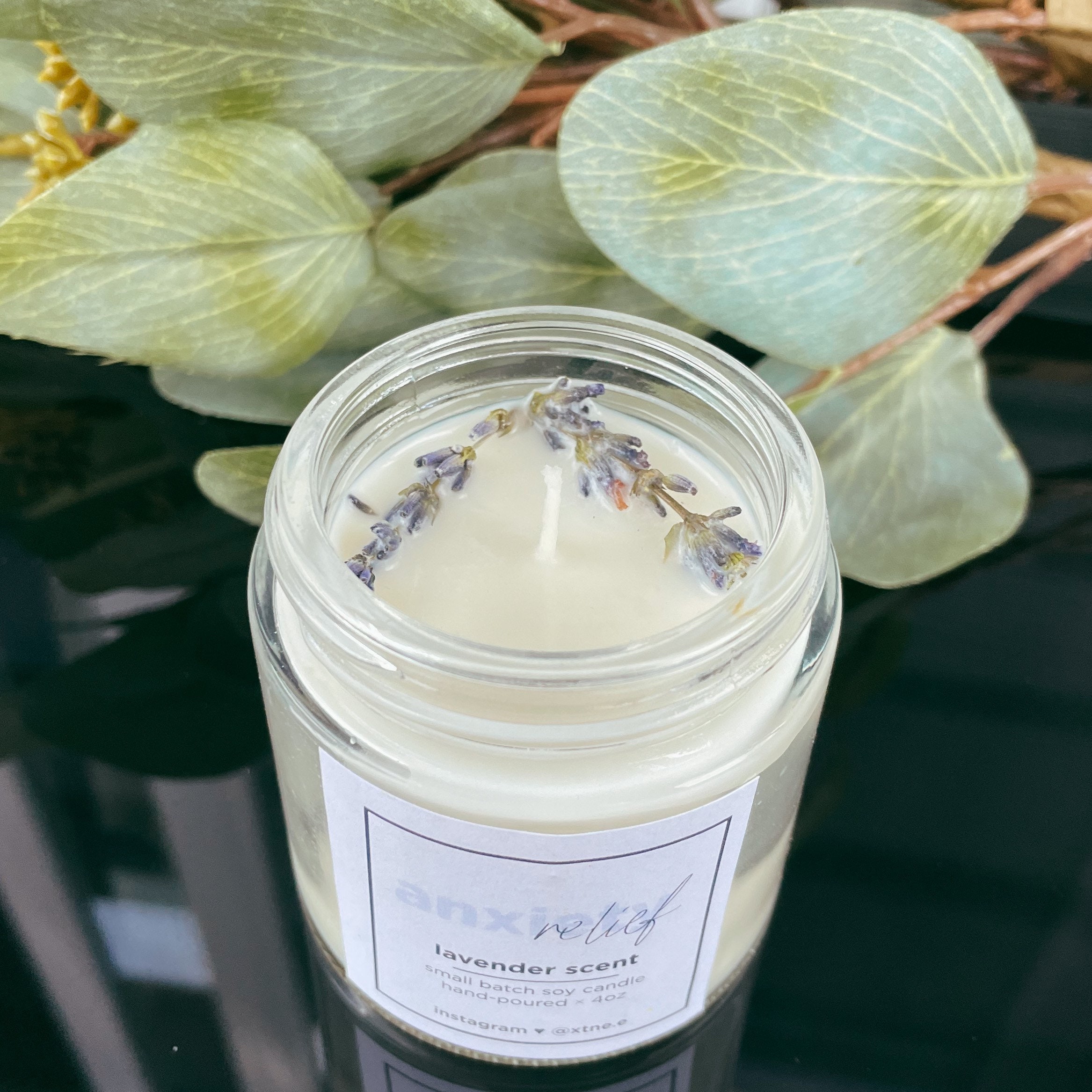 Anxiety Relief Candle 4oz Etsy