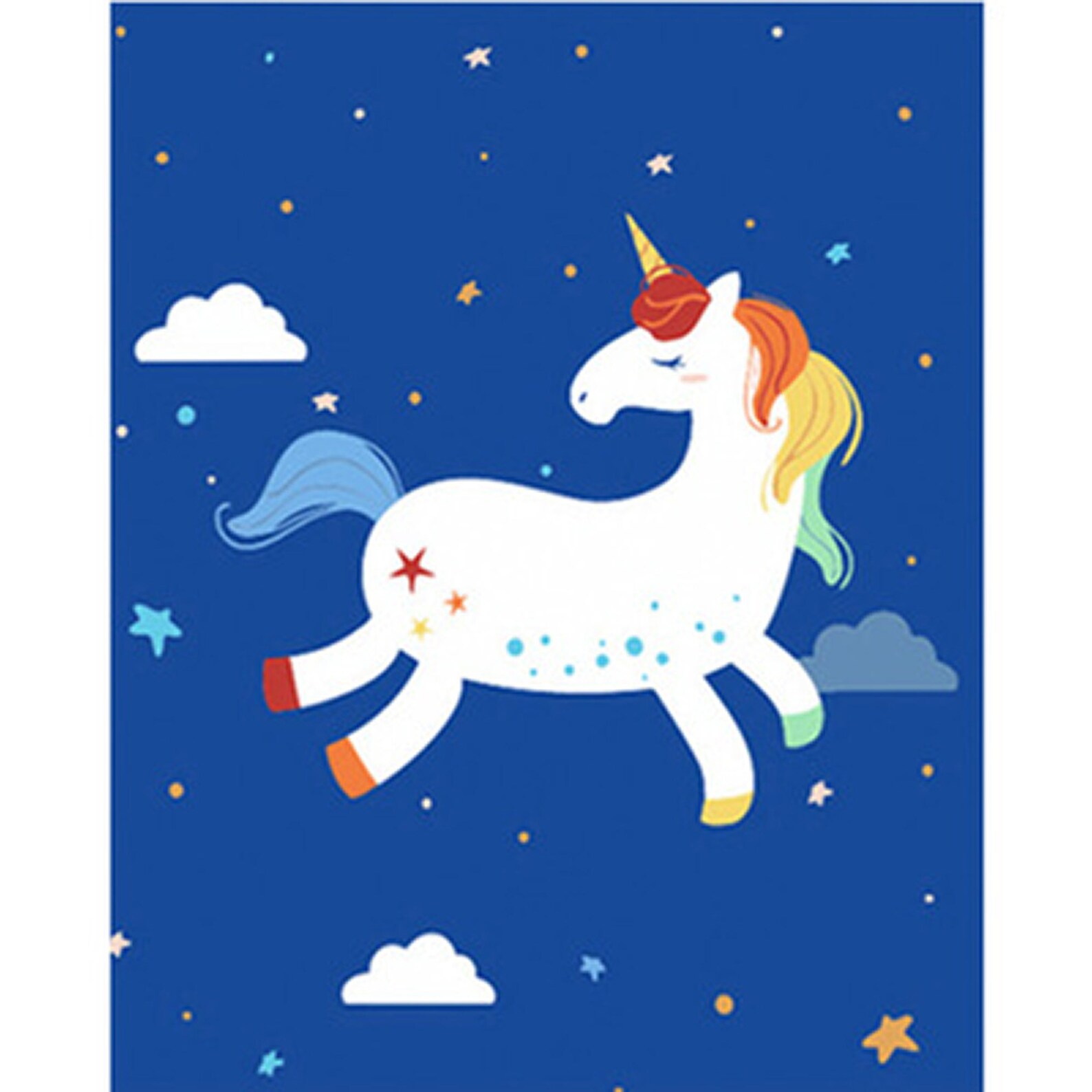 Unicorn Paint By Number Painting For KidsBeginner Paint Etsy