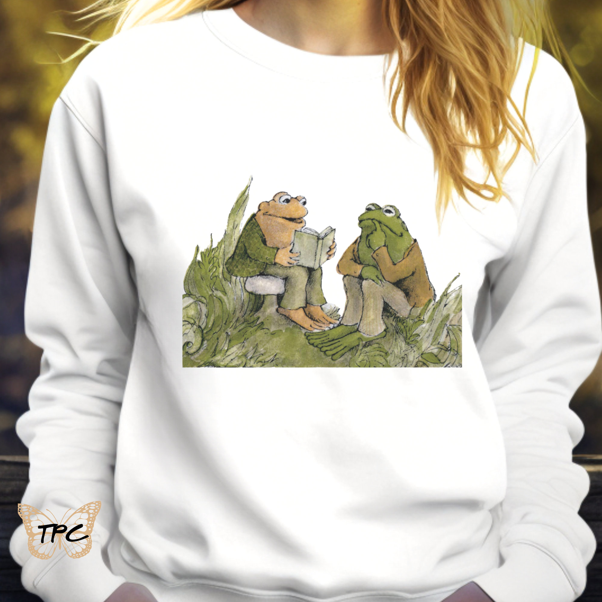 Frog and Toad Lovers Frog and Toad Sweatshirt Classic Book Sweat Shirt ...