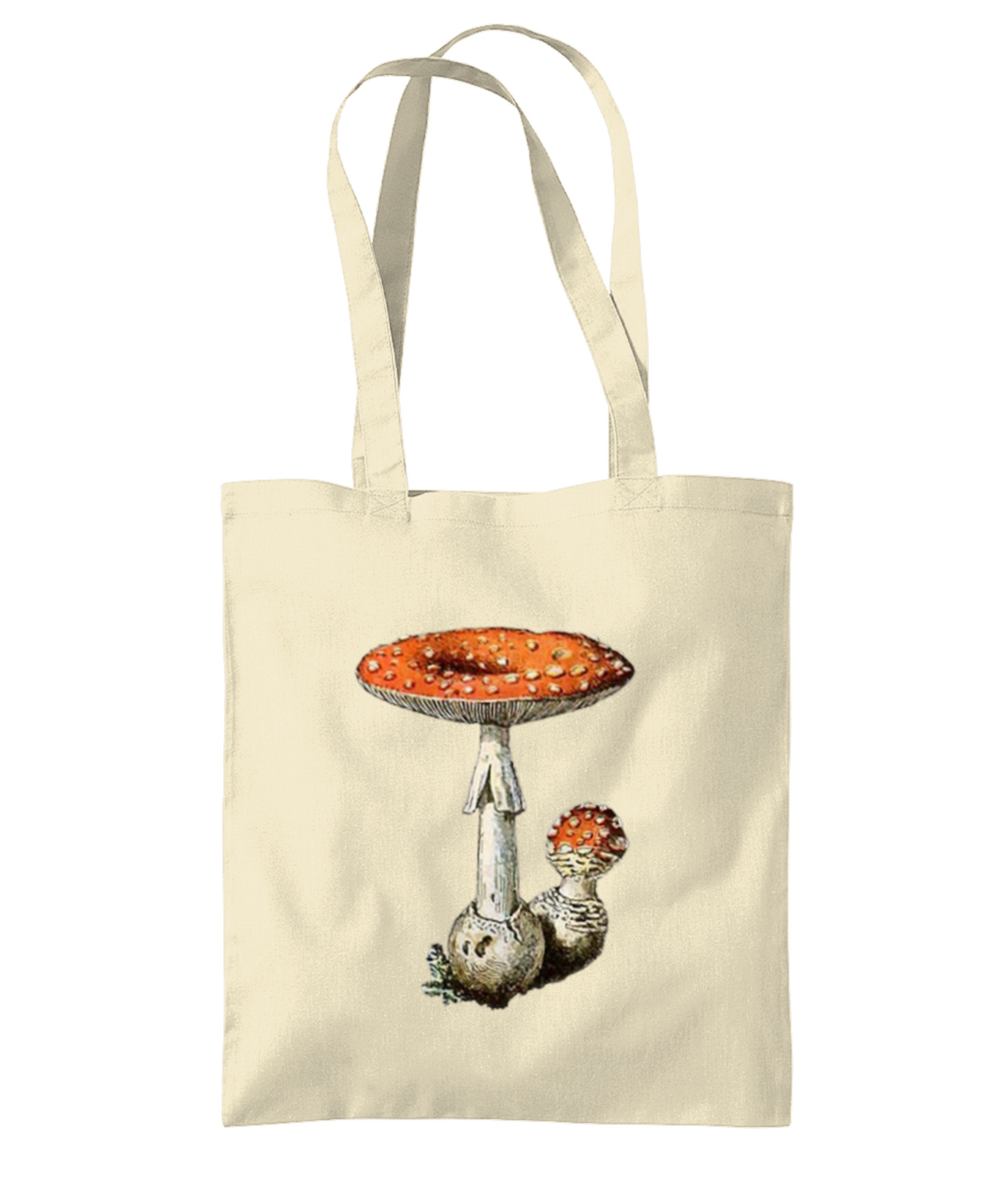Mushroom Tote Bag Reusable Shopping Bag Mycology Fungi | Etsy