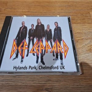 Def Leppard Chelmsford 2025 CD
