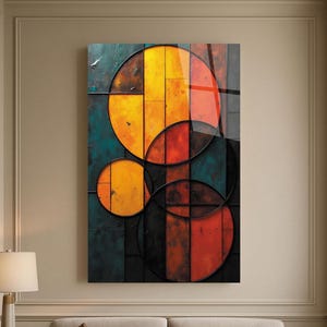 Tempered Glass Wall Art | Modern Wall Art | Wall Hangings | Interior Design Ideas | Home Decor | Glass Art Gift | Birthday Gift, Luxury Art