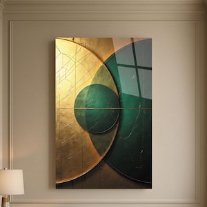 Tempered Glass Wall Art | Modern Wall Art | Wall Hangings | Interior Design Ideas | Home Decor | Glass Art Gift | Birthday Gift, Luxury Art