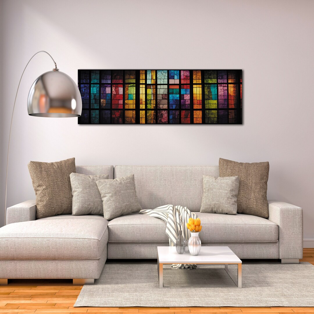 Décoration Murale Impression Sur Verre – Cascade Nature – Art Moderne Va Art-Glass