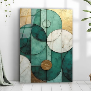 Tempered Glass Wall Art | Modern Wall Art | Wall Hangings | Interior Design Ideas | Home Decor | Glass Art Gift | Birthday Gift, Luxury Art