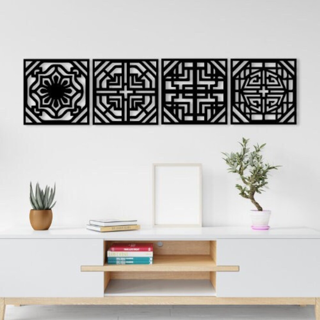 Korean Pattern Wall Decor Korean Traditional Wall Art Korea Wood Wall ...