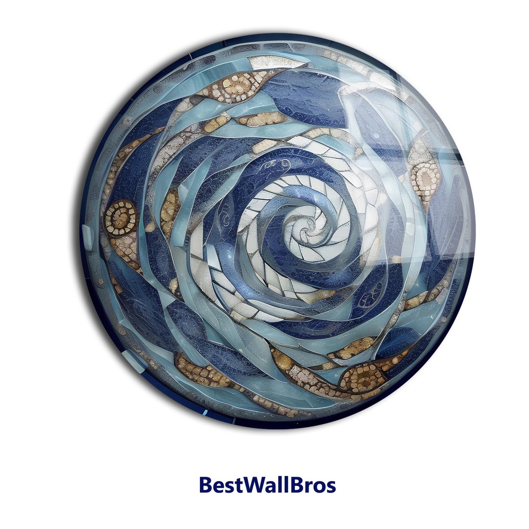 Tempered Glass Wall Artround Wall Art Giftcircle Wall Arttempered