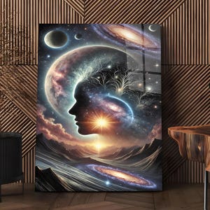 Tempered Glass Wall Art | Modern Wall Art | Wall Hangings | Interior Design Ideas | Home Decor | Glass Art Gift | Birthday Gift