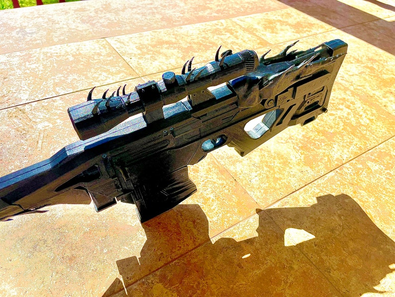Whisper of the Worm 3dprinted Replica Fan Made Rifle. Destiny2 Etsy
