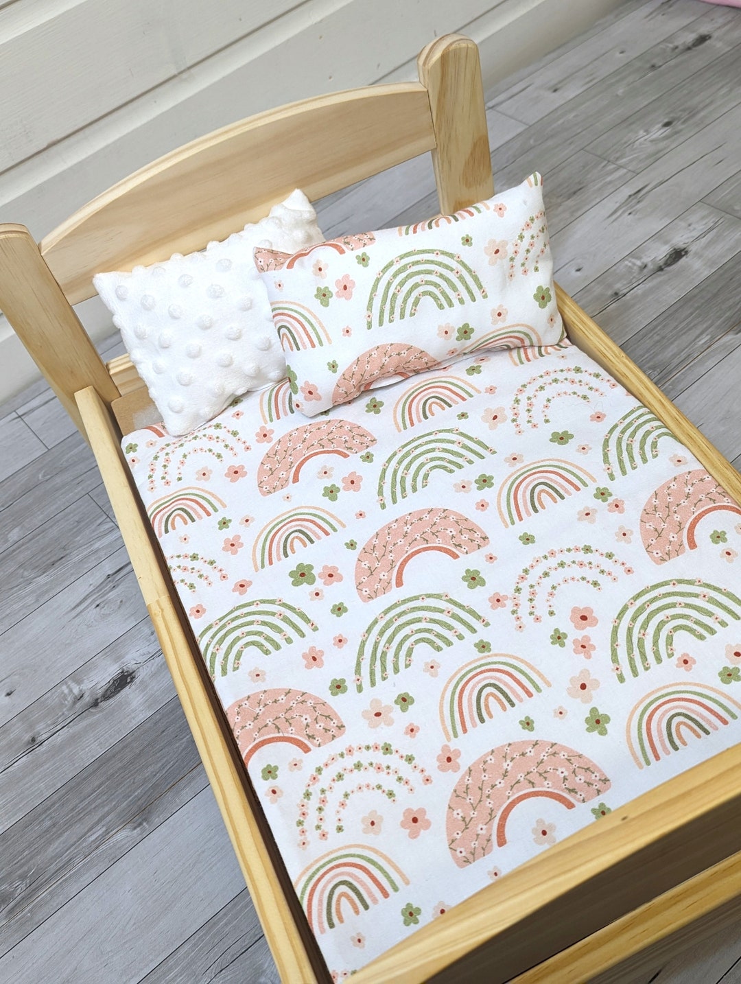 Doll Bedding Set Doll Pram Bedding Set Doll Crib Bedding Doll Cot