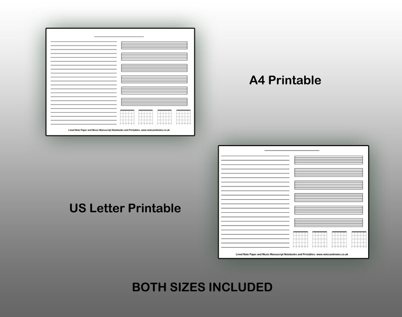 printable-guitar-tablature-paper-space-for-notes-blank-tab-etsy-canada