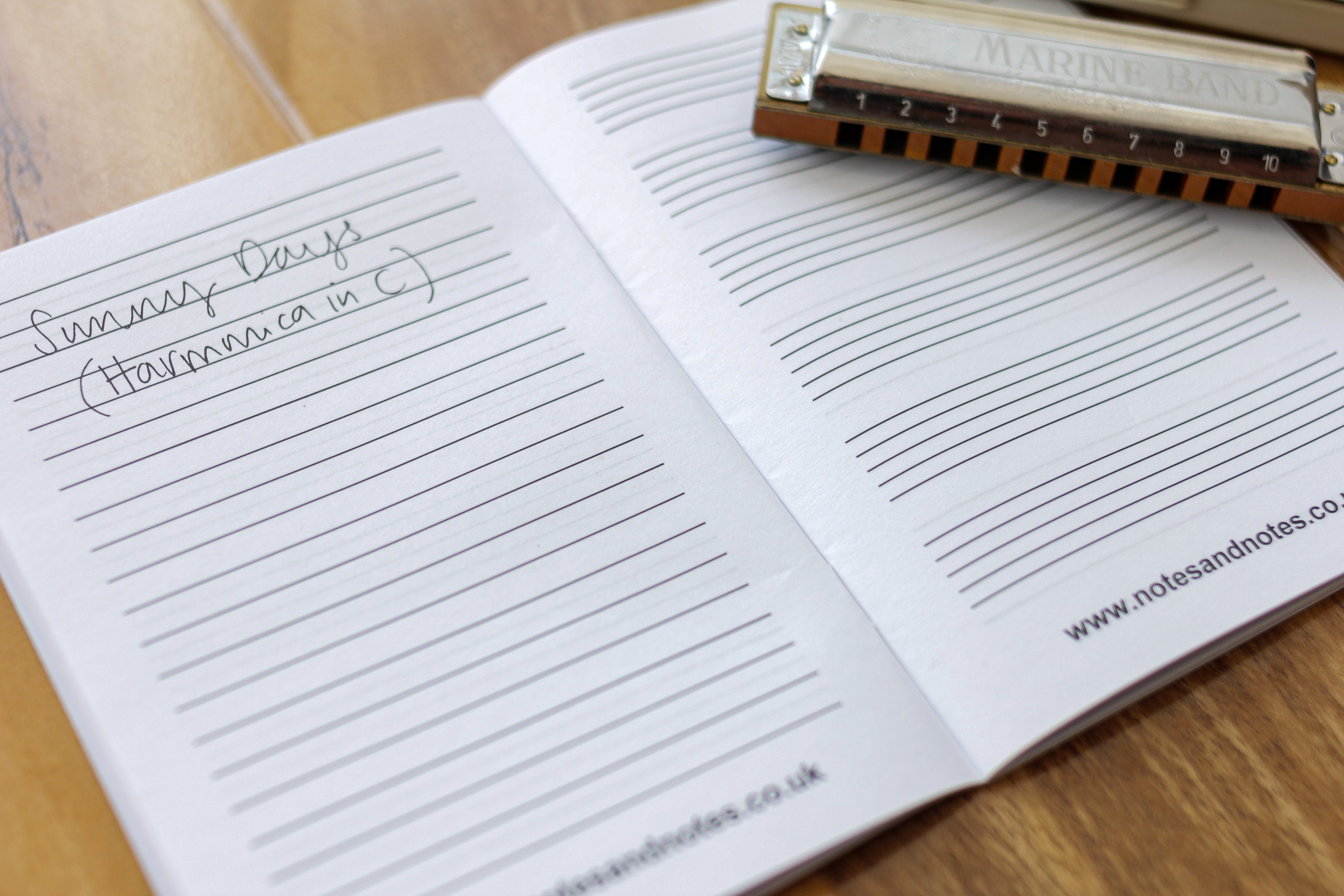 Music Notebook Manuscript Paper and Space for Notes Pocket Etsy UK