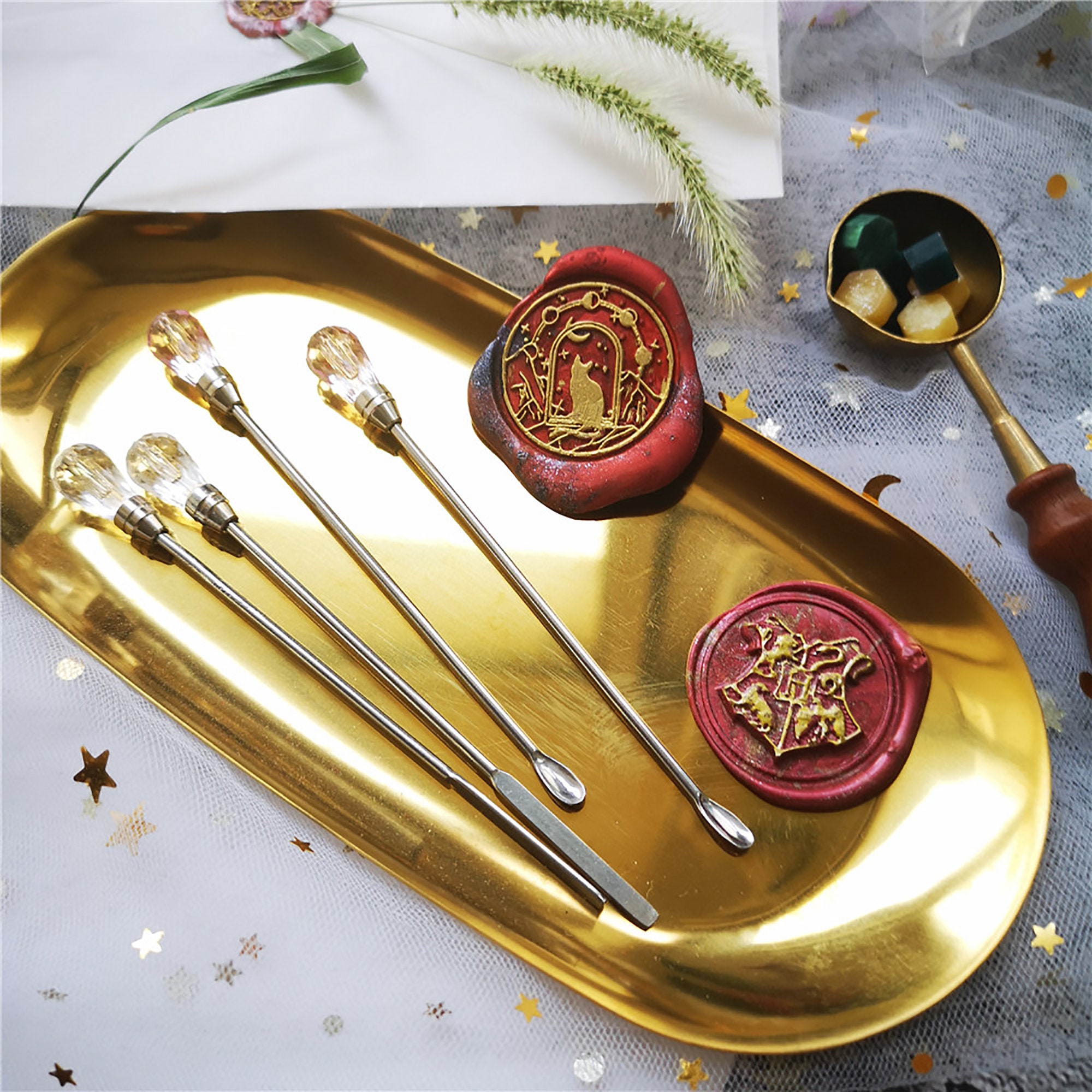 Wachs Rührstab Metall Rührstab Edelstahl Rührstab Mini Etsy