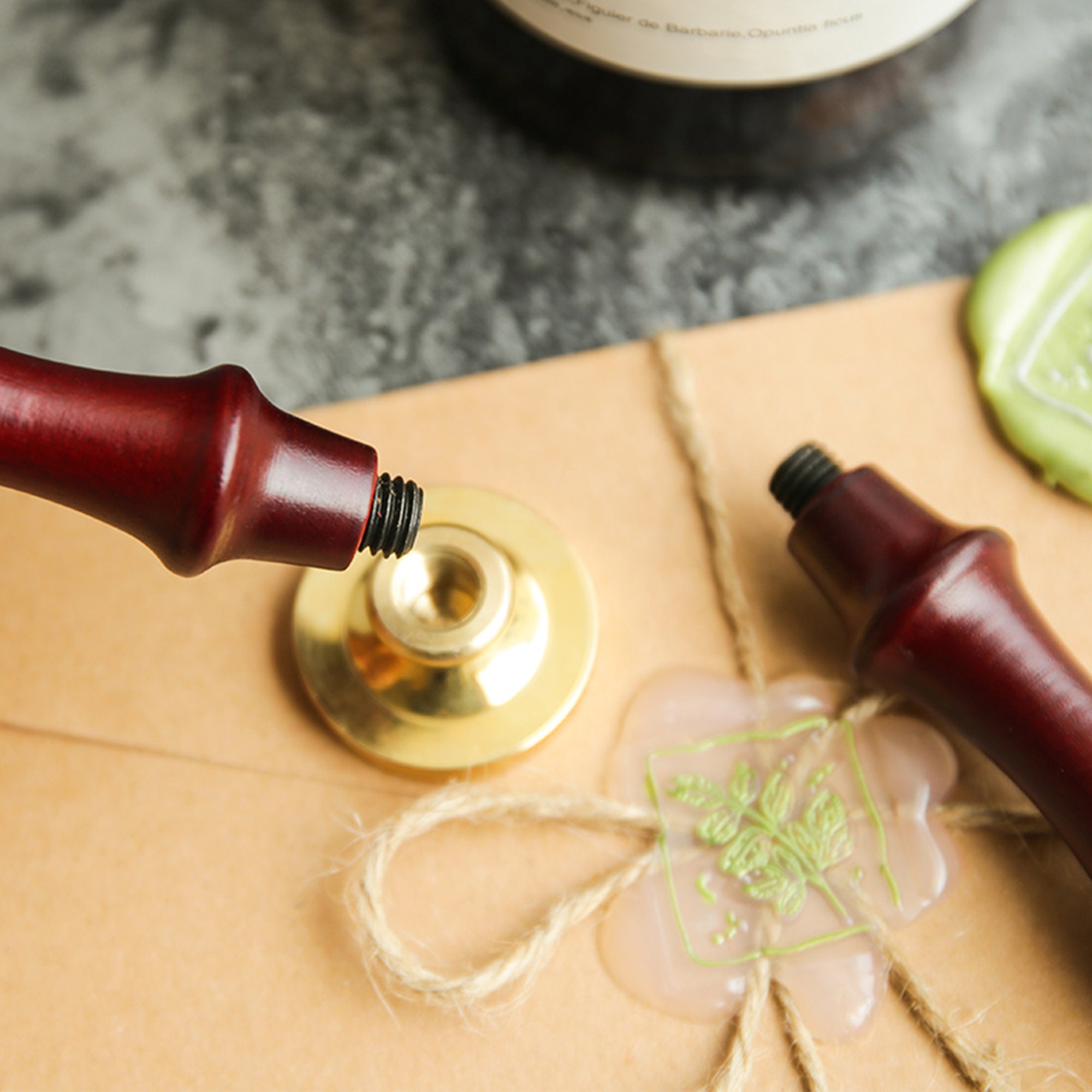 Vintage Stamp Handle Wood Stamp HandleStationery Seal Etsy