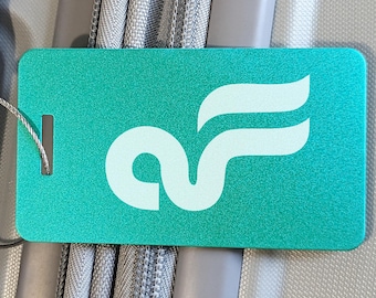 Etiqueta de Air Florida para equipaje y bolsa de vuelo