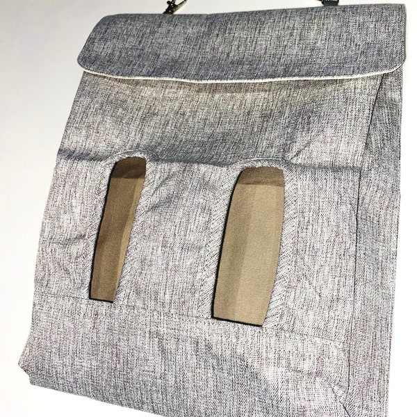 Grey Hay Bag Feeder For All Small Animals! Rabbits, Guinea Pigs, Hamsters: Little Pet Treats