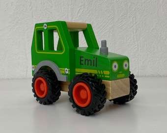 Traktor | Holzspielzeug | personalisierbares Geschenk