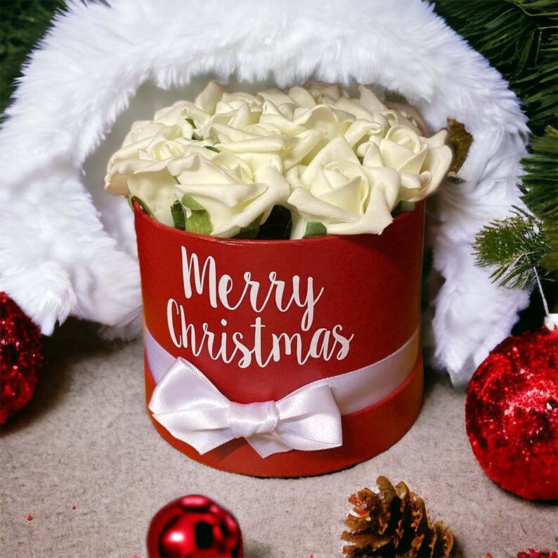 Festive Hat Boxes / Filled Hat Boxes / Gift Hat Box / Etsy UK