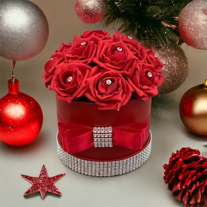 Christmas Hat Boxes Etsy UK