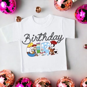 Girls Birthday Jessie Tshirt