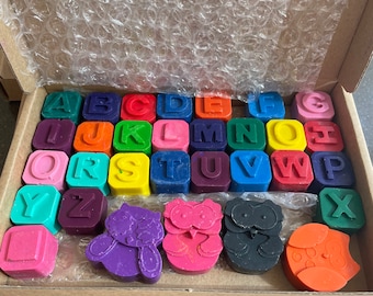Lego Crayons, Dino Crayons & Alphabet Crayons
