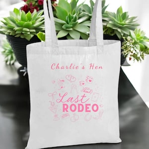 Last Rodeo Tote and Matching cup / Hen Party / Girls Party