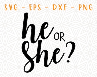 He Or She Clip Art Etsy Canada