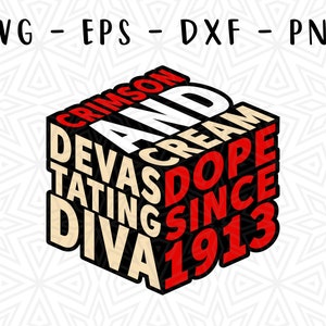 Crimson Cream Born a Diva Future Delta Thing Sigma Thing Wouldn&#39;t Understand Theta Gamma Rho Queen Kappa Sorority Svg Cricut Cut Files Png