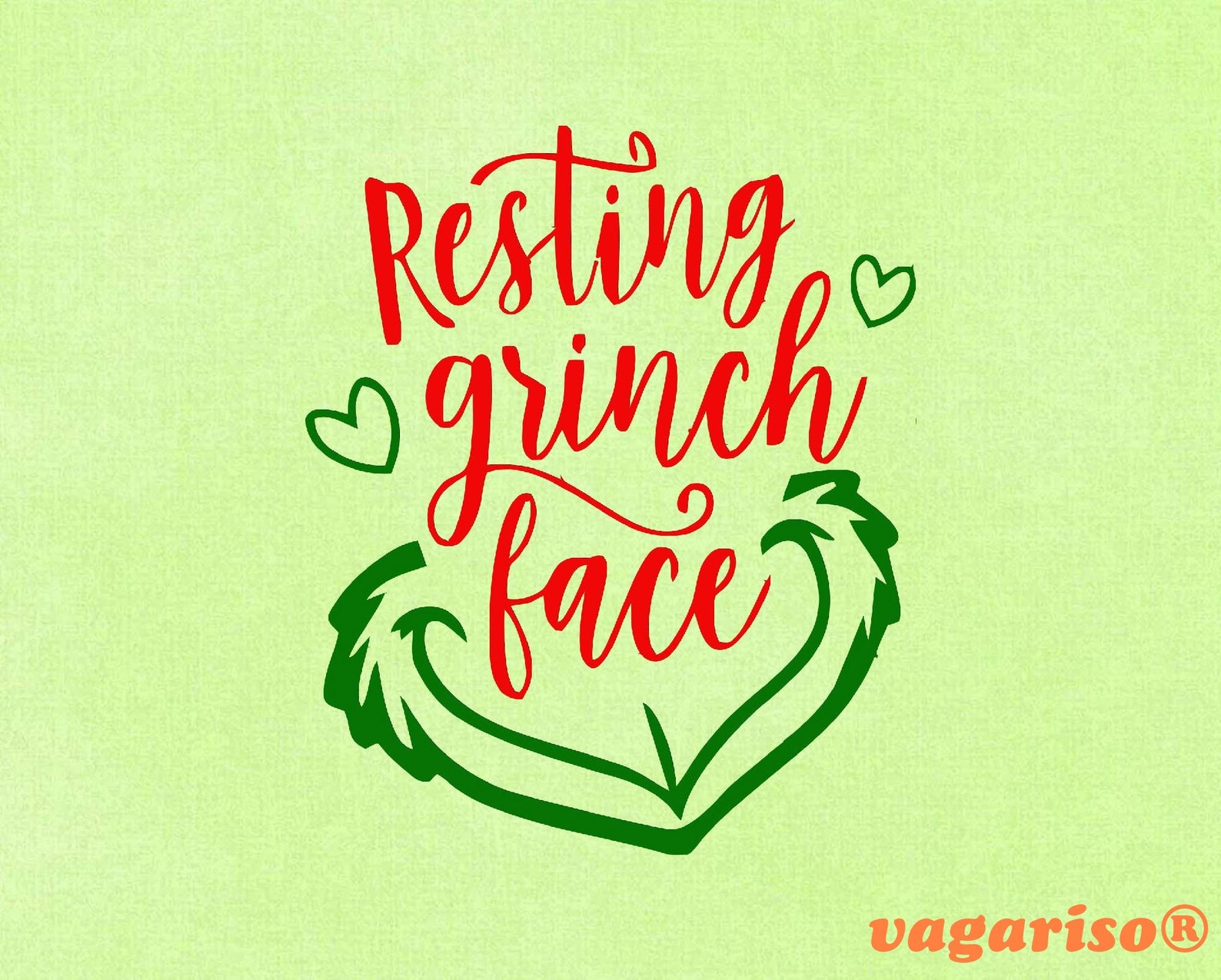 Resting Grinch Face Dr Seuss SVG 1 svg dxf Cricut | Etsy
