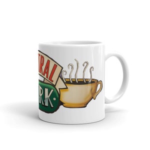 Central Perk The Friends white glossy mug