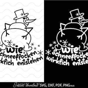 Weihnachten Plotterdatei Lustiger Schneemann Lustiger Schneemann schneeflocken svg png
