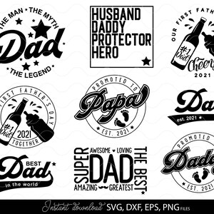 Vatertags-Svg-Bundle, Papa-Svg, Vatertag-Shirt-Sublimation, bester Papa aller Zeiten svg, Vater Zitate svg, Papa svg, Daddy svg, Vater svg, png