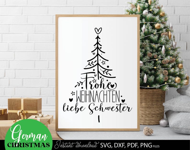 Liebevoll gestaltetes Weihnachtsdesign mit eleganter Schleife, Sternen und Tannenzweigen, perfekt für personalisierte Geschenke, Tischdekorationen, Karten und kreative Bastelprojekte. Individuell anpassbar für Namen oder Initialen, um eine festliche Stimmung zu schaffen. Die grafischen Elemente ermöglichen vielseitige Anwendungen in DIY-Projekten, Scrapbooking, Geschenkanhängern oder Weihnachtskarten und bieten eine charmante, handwerkliche Gestaltungsmöglichkeit für Familien.
