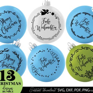 Handgezeichnetes Weihnachtsdesign mit personalisierbaren Frohe Weihnachten Ornamenten in verschiedenen Varianten, inklusive Tannenbäumen, Sternen und dekorativen Elementen für festliche Tischdekoration, Geschenkanhänger und saisonale Bastelprojekte, geeignet für DIY-Projekte, Scrapbooking, Partydeko und personalisierte Geschenke. Jedes Motiv ist liebevoll illustriert und einfach anpassbar, um individuellen Namen oder Botschaften hinzuzufügen, perfekt für traditionelle.
