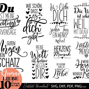 Herzens Mensch svg png plotterdatei bundle - Lieblings Mensch svg png - Ich liebe dich svg png - mein schatz svg png - German plotterdatei