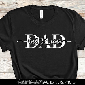 Bester Vater aller Zeiten SVG | Vatertag SVG | Papa Geburtstag SVG
