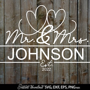 Mr und Mrs svg, Mr und Mrs Zeichen svg, Mr und Mrs Monogramm svg, Hochzeit svg, frisch verheiratete svg, verlobte svg, Ehe svg, Paar Shirt svg png