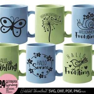 Plotterdatei Frühling Plotterdatei Ostern Plotter File Spring SVG ...