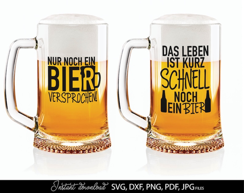 German Plotter File Sayings Bier Beer Lover Quotes Svg Png Etsy