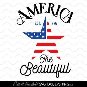 4 de julio SVG, Make America Great Again Svg Png, Estrellas y rayas svg patriótico, Archivos de corte para Cricut, Dios bendiga a Estados Unidos svg png