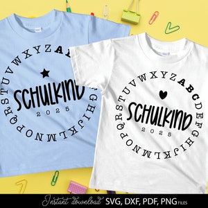 Arquivo Schulkind Plotter Alemão Svg Png schuleinführung cut file plotterdatei schulkind svg plotter file schoolchild 2025 primeira série Svg Png