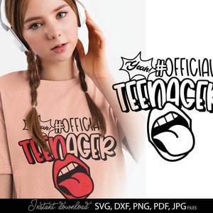 13. Geburtstag svg Geburtstagskind svg 13. Geburtstag png druckbare Cricut Silhouette