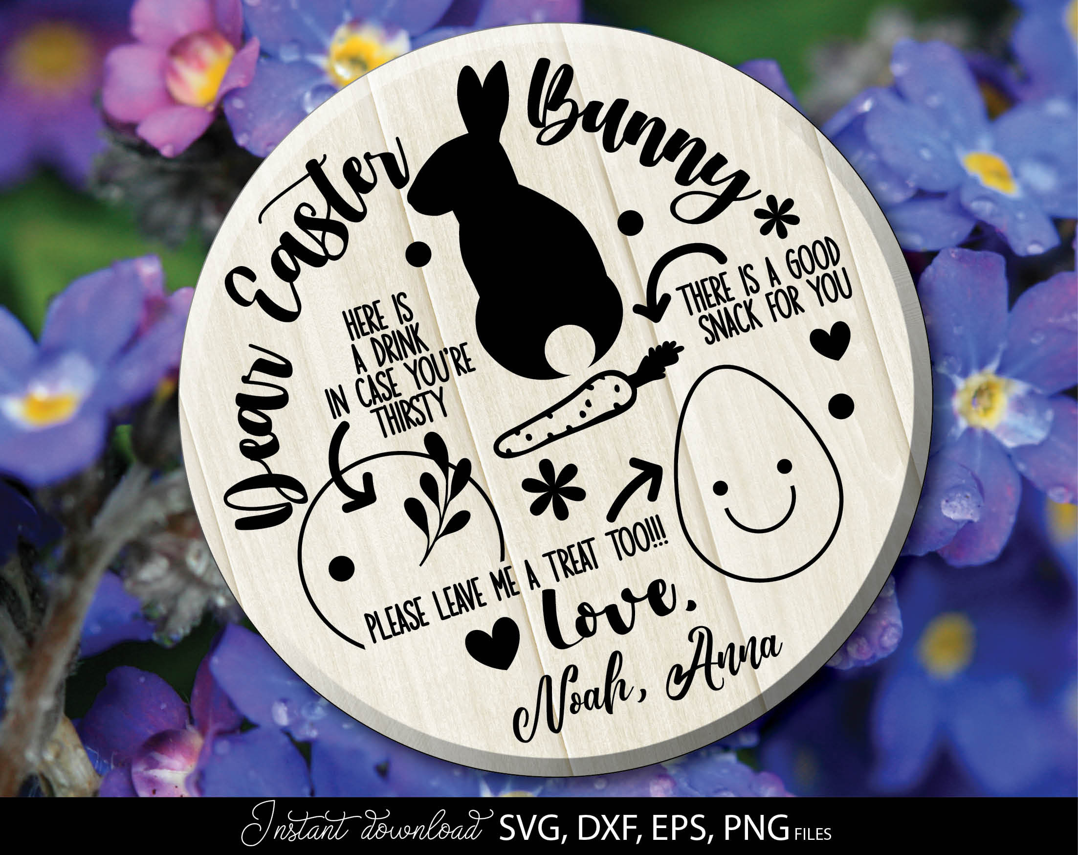 Easter Tray SVG Bundle Easter SVG Bundle Easter Placemat Etsy