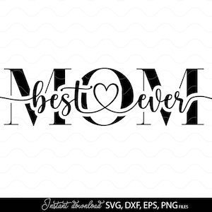 Mama Split Namensrahmen, Mama Monogramm SVG, Muttertag SVG, Mama SVG, Mama Schnittdatei, Mama Umriss, Mama png, Cricut Silhouette SVG Schnittdatei